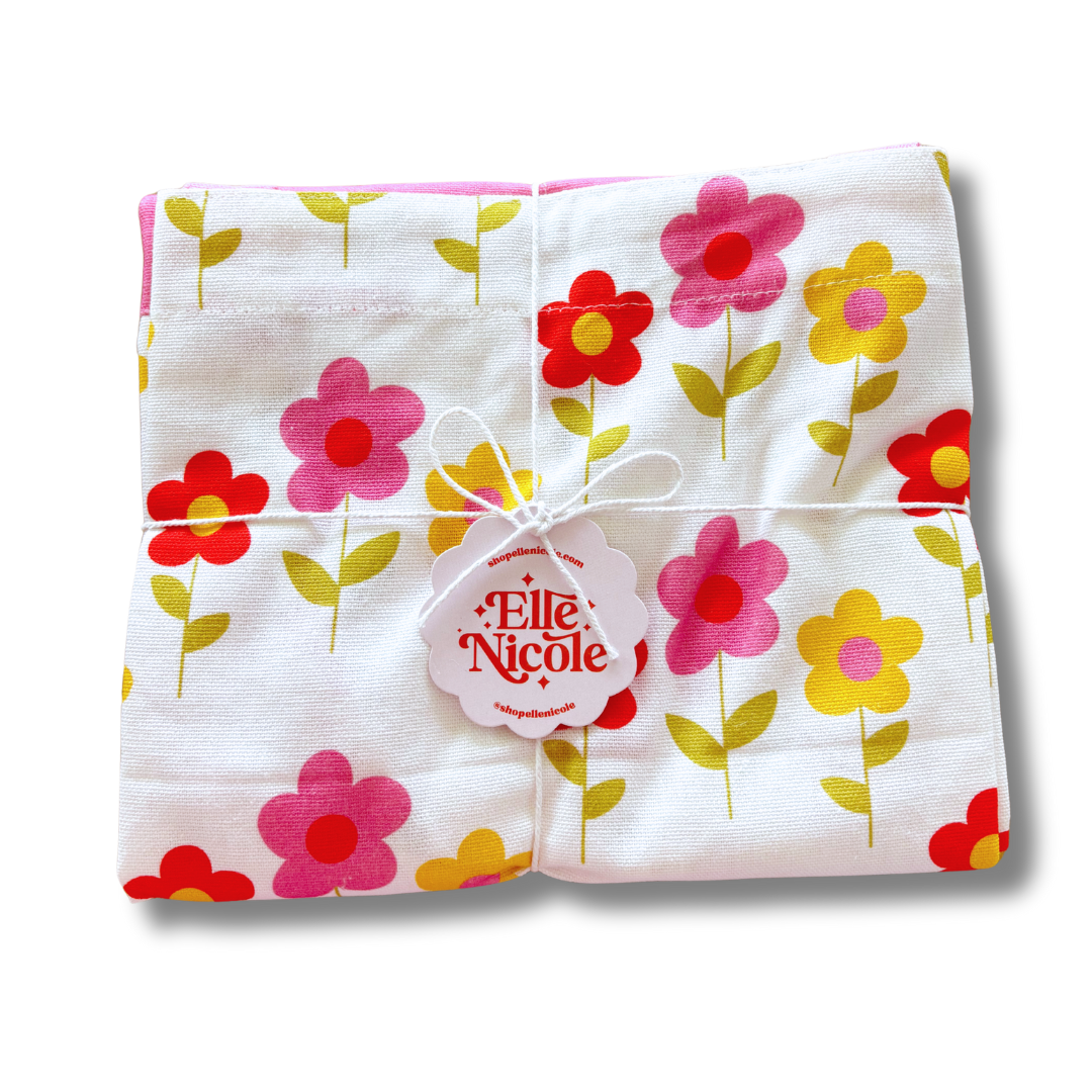 100% Cotton Apron - Mod Floral