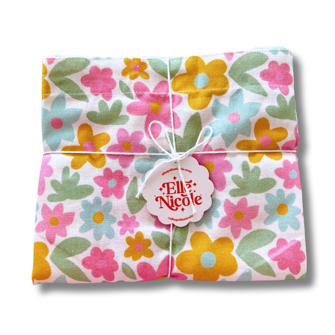 100% Cotton Apron - Sage Bloom