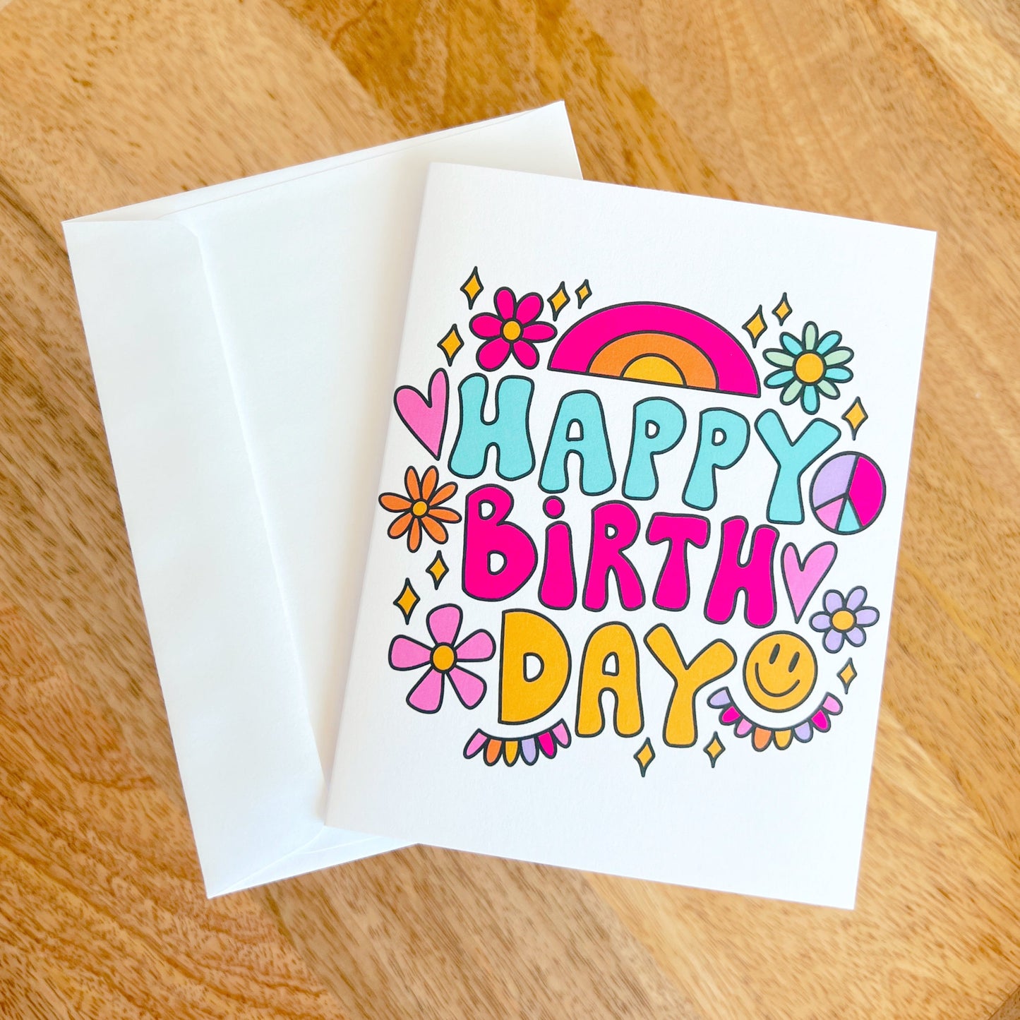 Greeting Card - Rainbow HBD