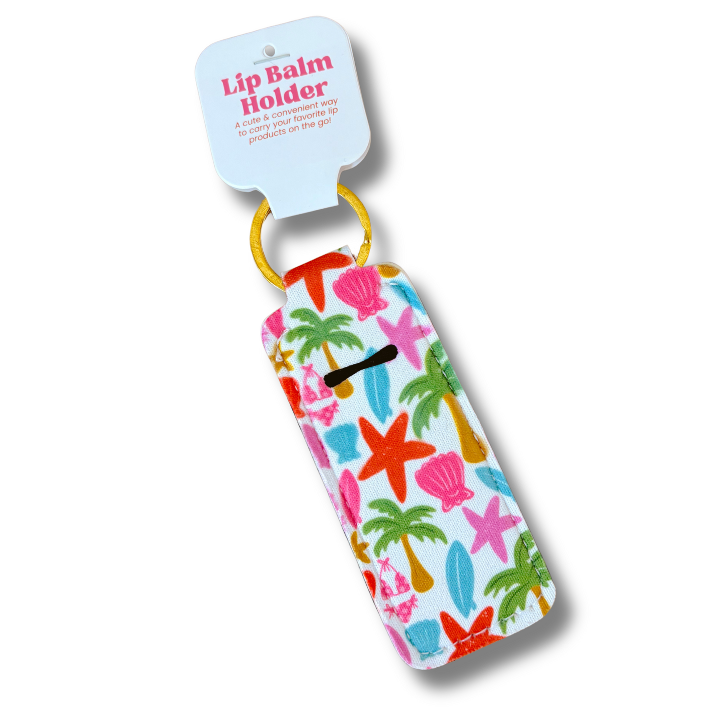 Lip Balm Keychain Holder - Florida