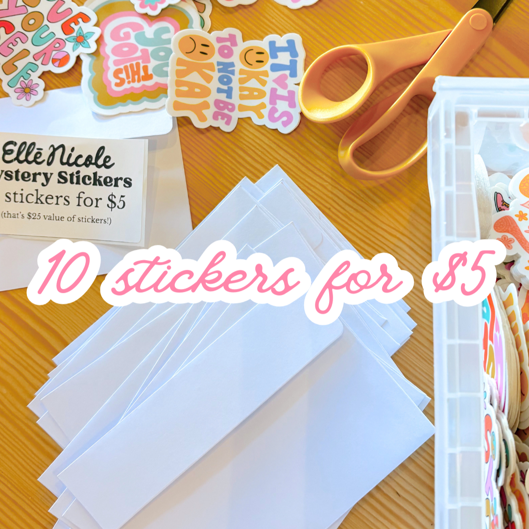 10 Mystery Stickers for $5