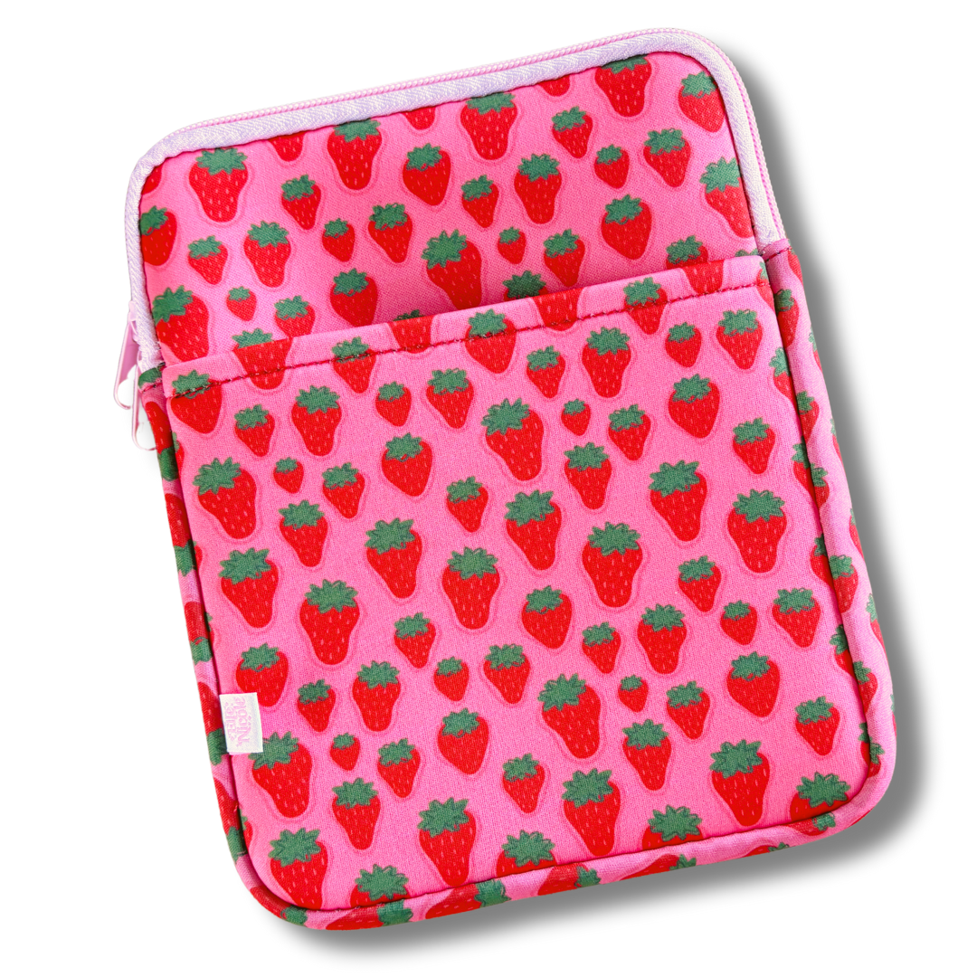 E-reader / Tablet Sleeve - Strawberry Field