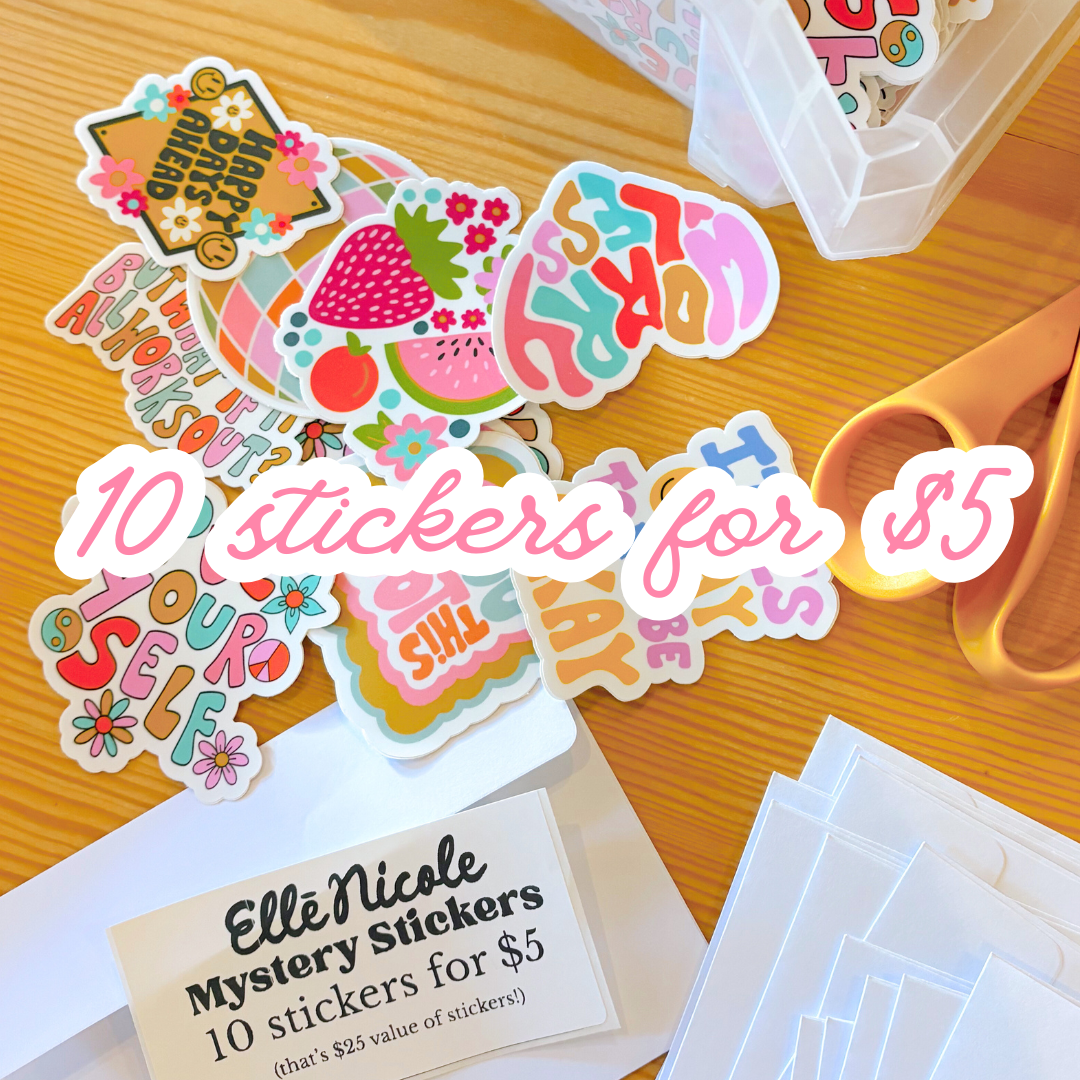 10 Mystery Stickers for $5