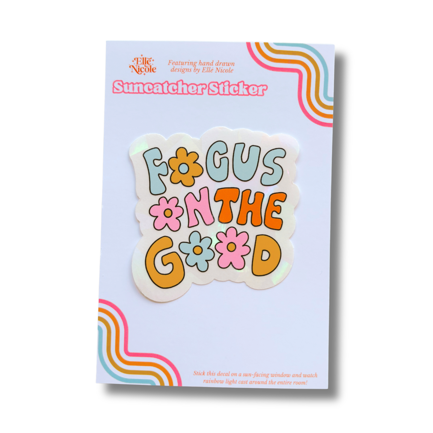 Suncatcher Sticker - The Good