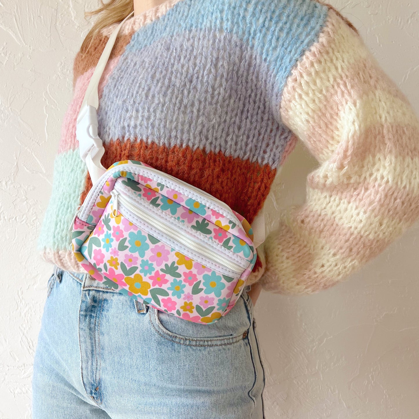 Crossbody Bag - Sage Bloom