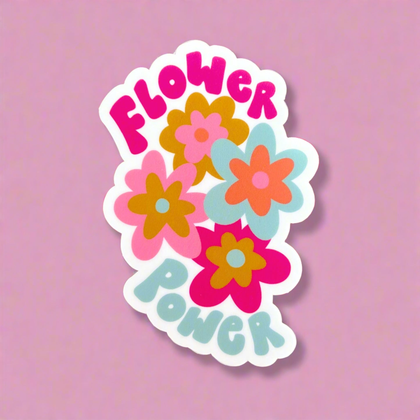 Flower Power Sticker