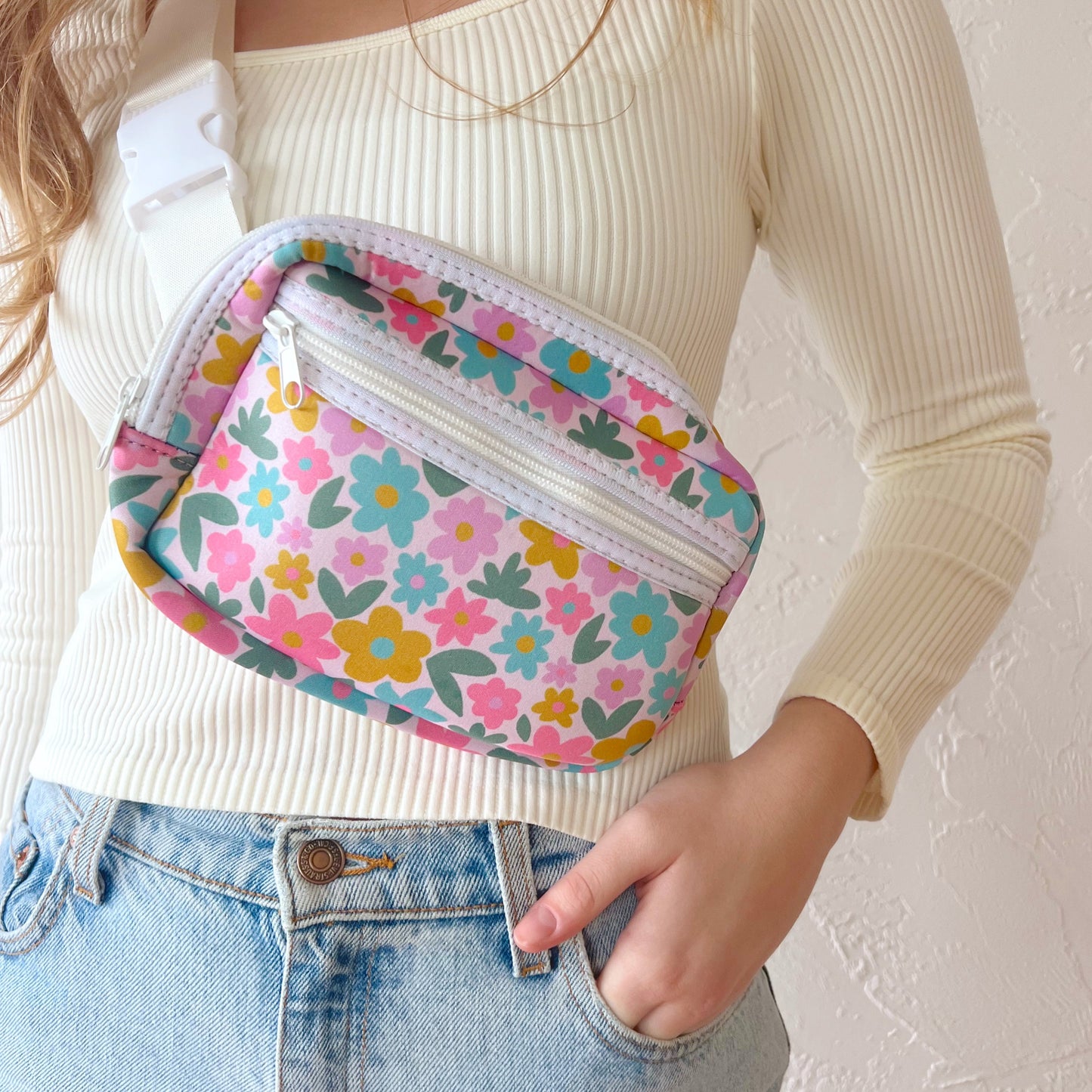 Crossbody Bag - Sage Bloom