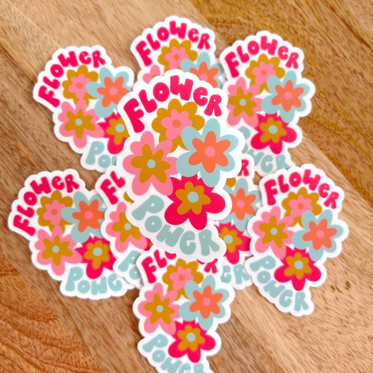 Flower Power Sticker