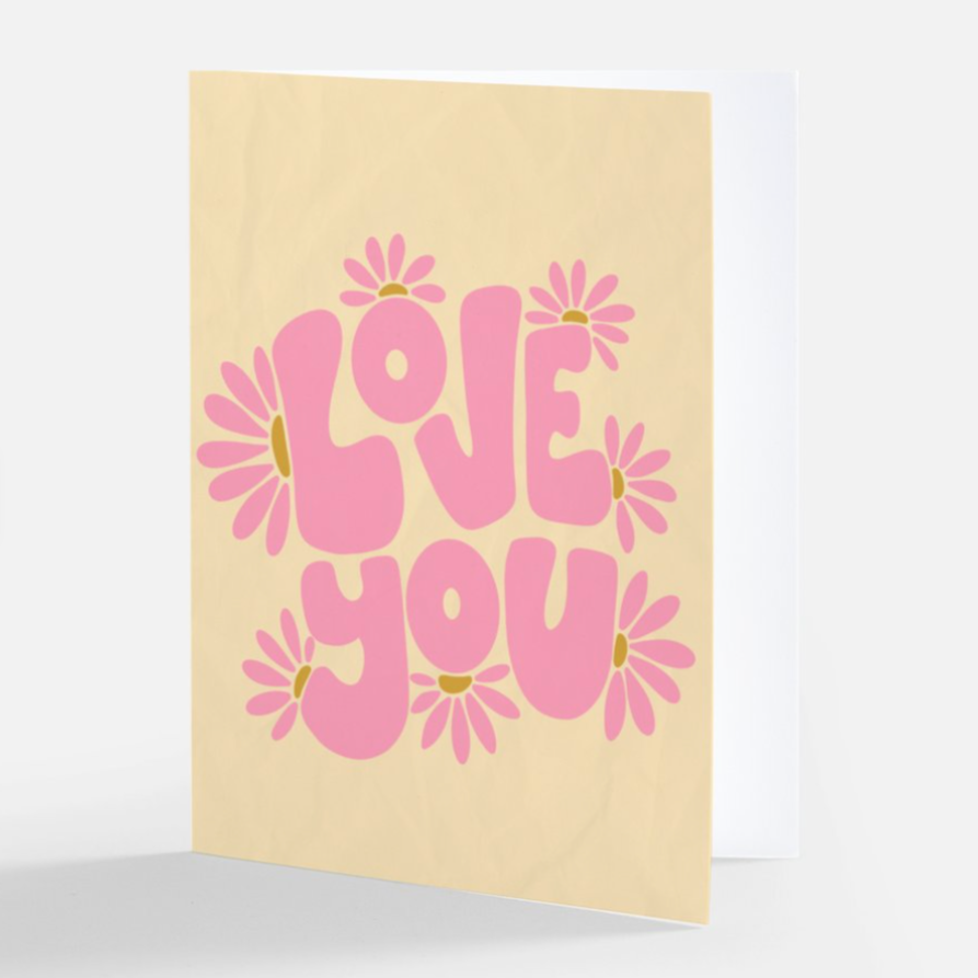 Greeting Card - Love You
