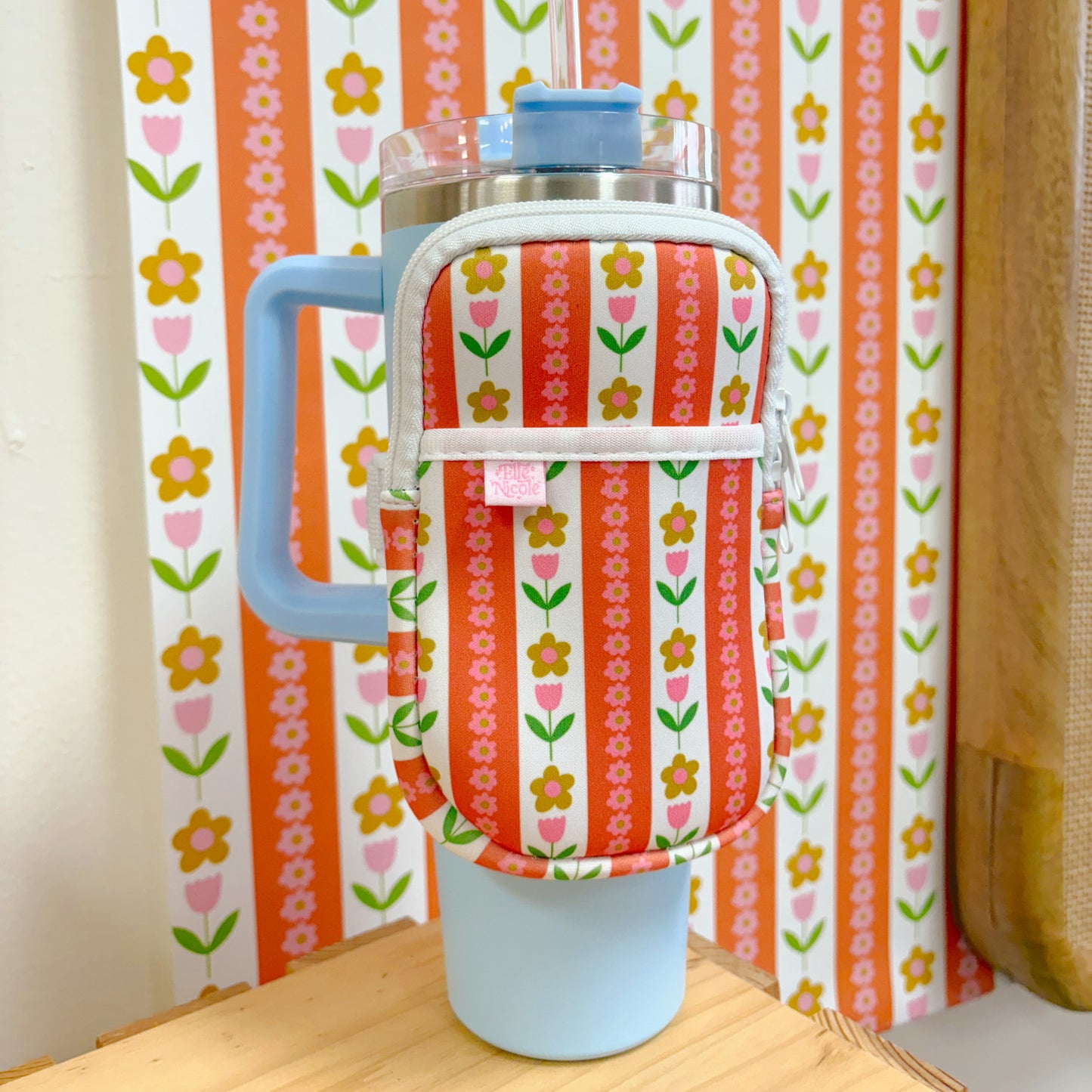 Water Bottle Backpack - Tulip Stripes *new & improved*