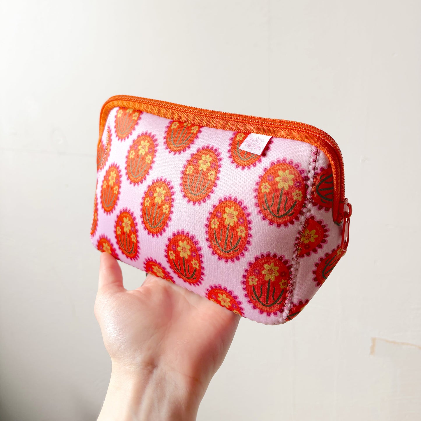 Cosmetic Bag - Floral Medallion