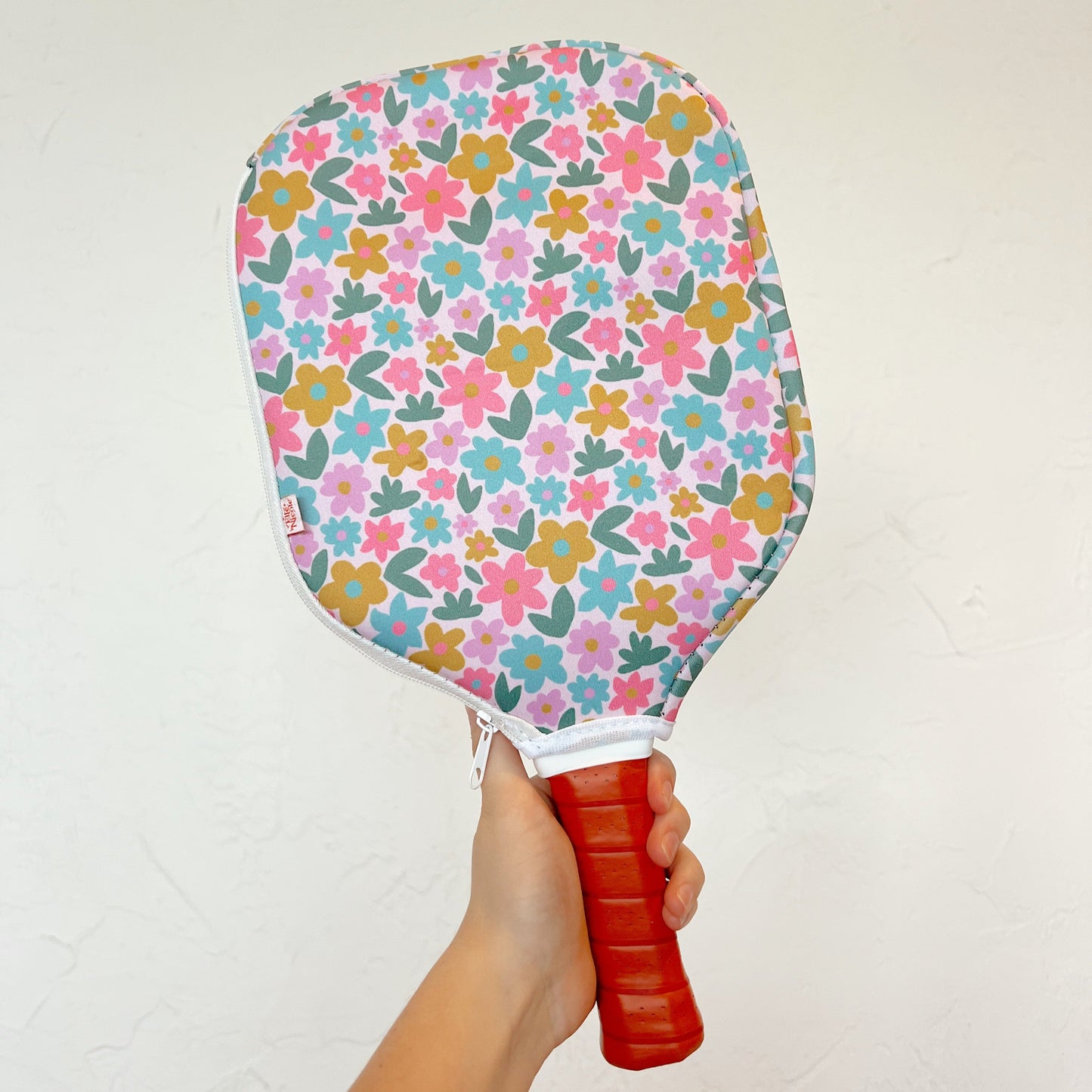 Neoprene Pickleball Paddle Case - Sage Bloom