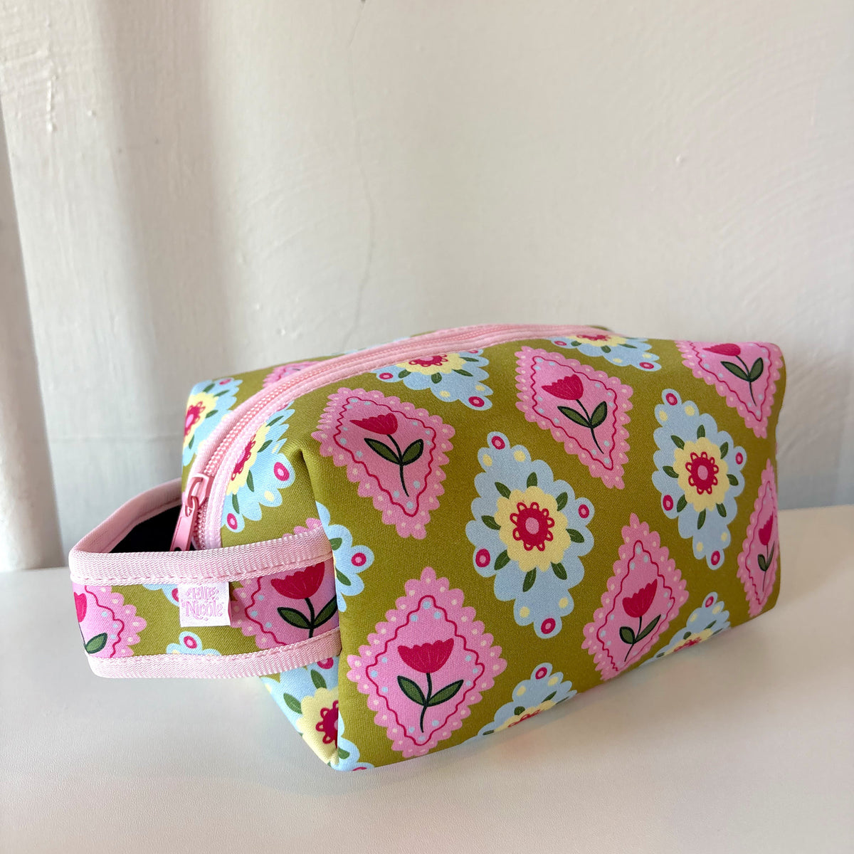 Cosmetic Bag - Argyle Floral