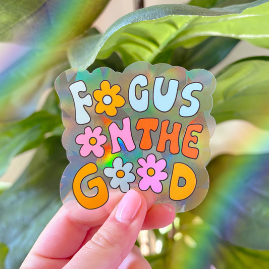 Suncatcher Sticker - The Good