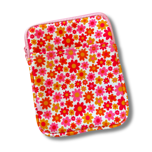 E-reader / Tablet Sleeve - Fall Florals