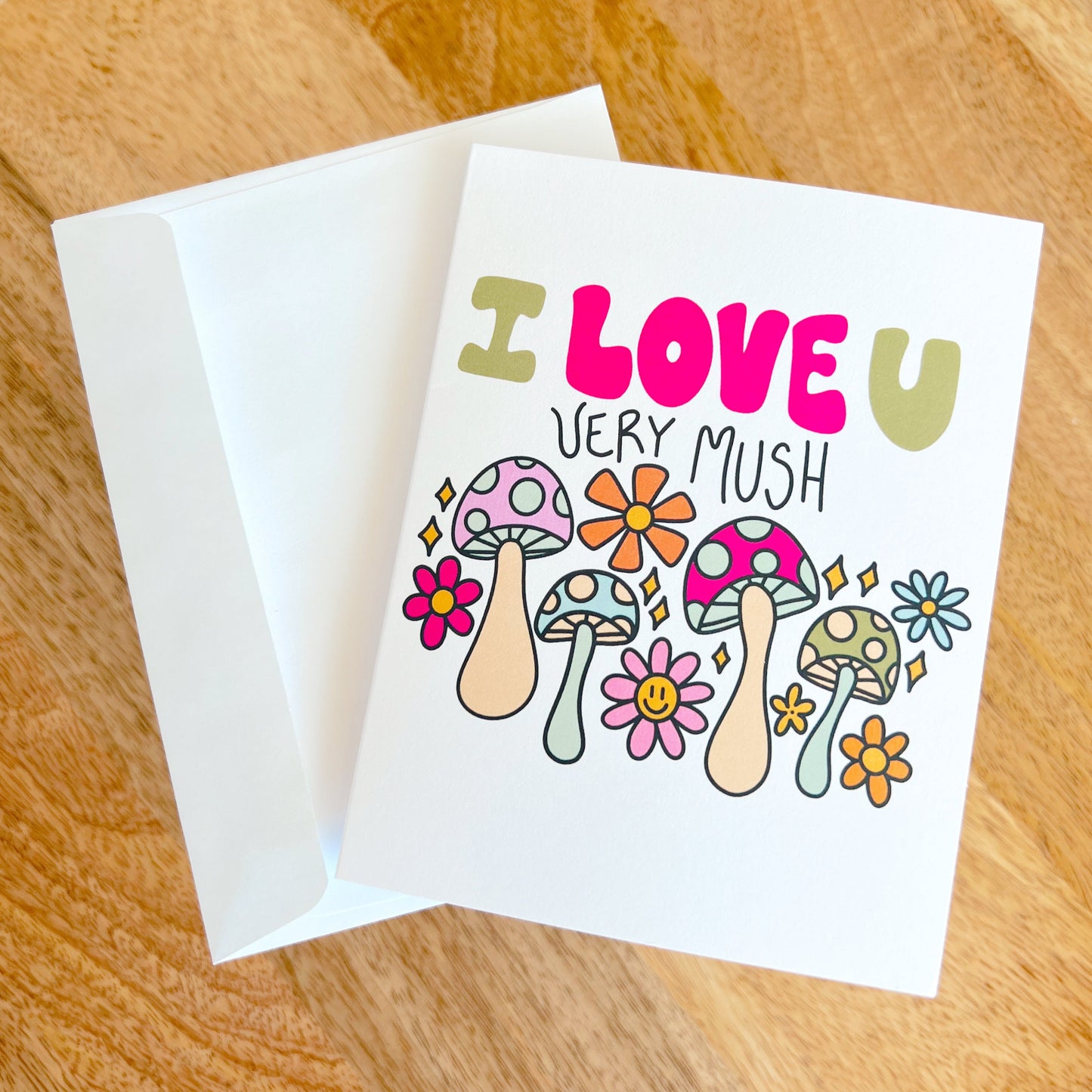 Greeting Card - I love u very mush