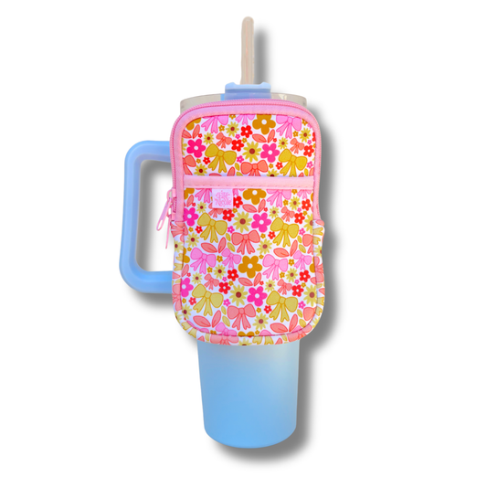 Water Bottle Backpack - Fall Bows