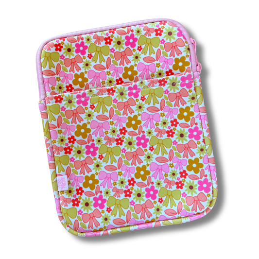 E-reader / Tablet Sleeve - Fall Bows