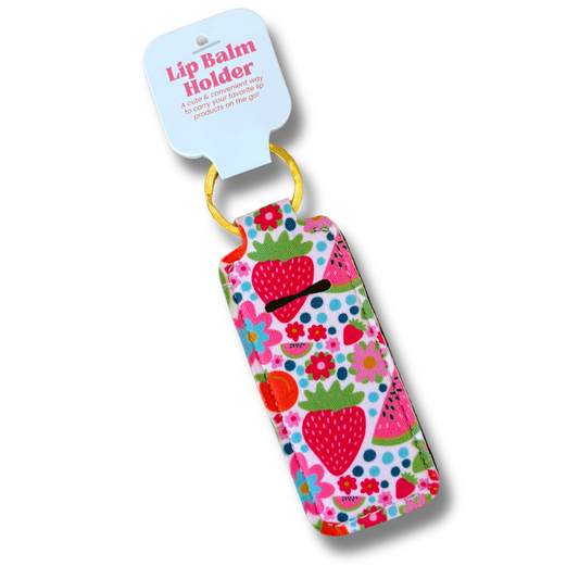 Lip Balm Keychain Holder - Farmers Market
