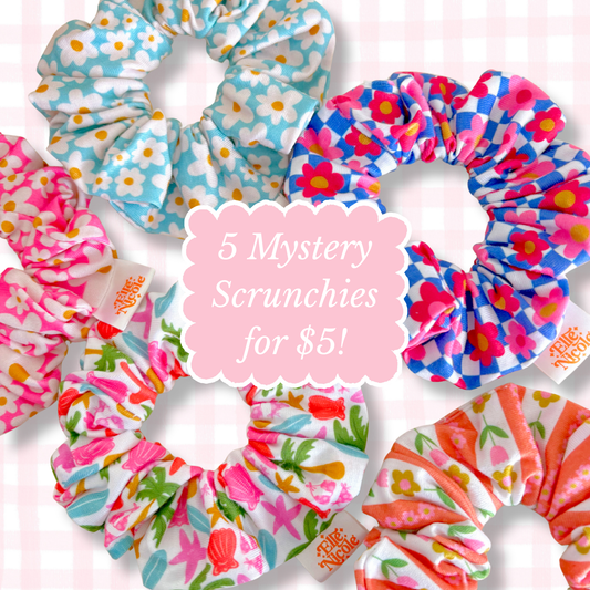 5 Mystery Scrunchies for $5
