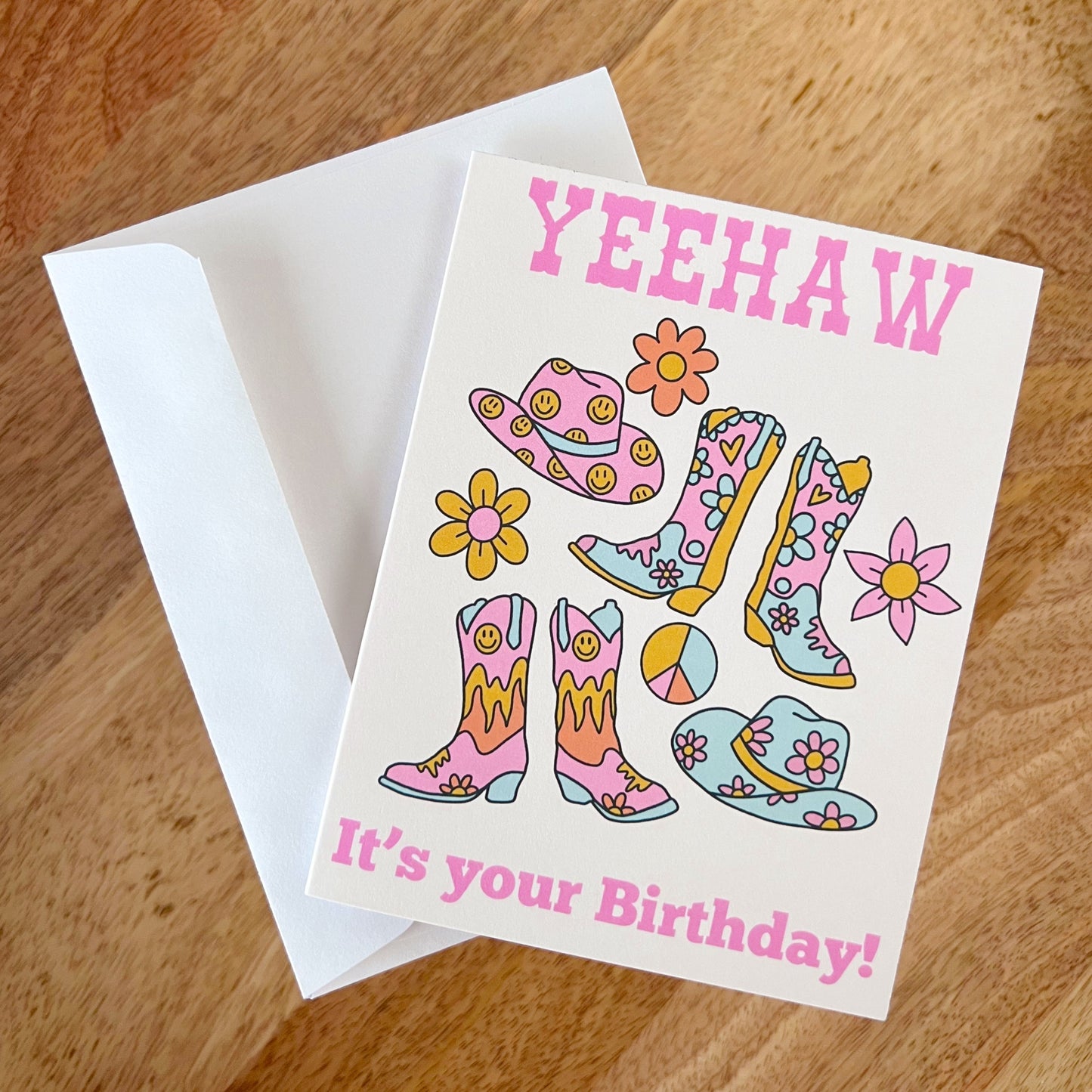 Greeting Card - Yeehaw it's your Birthday
