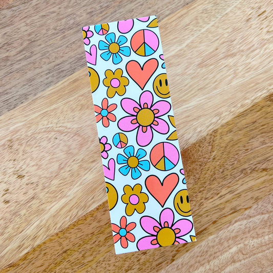 Bookmark - Funky Floral