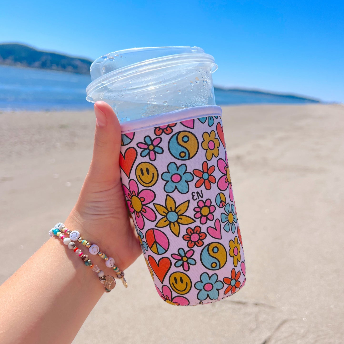 Cutie Cup Cover - Funky Florals
