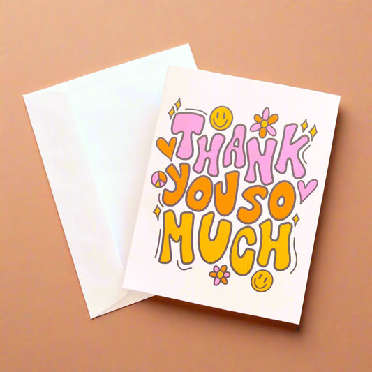 Greeting Card - Thank You So Much