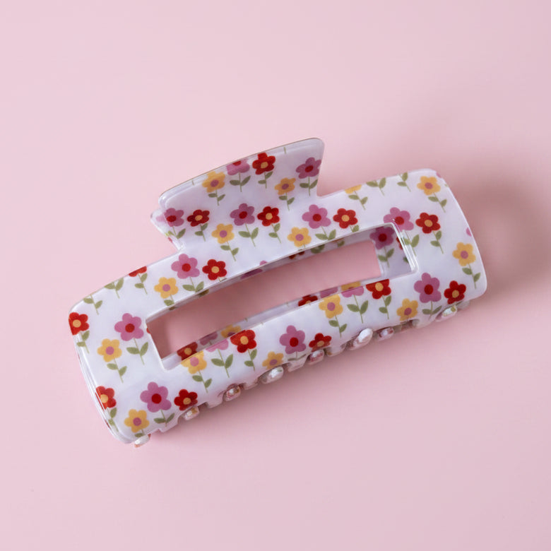 Hair Claw Clip - Mod Floral