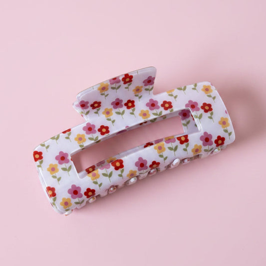 Hair Claw Clip - Mod Floral