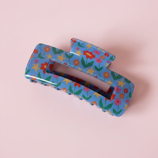Hair Claw Clip - Nicole's Poppies