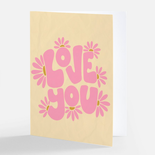Greeting Card - Love You