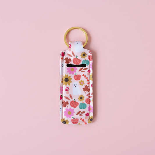 Lip Balm Keychain Holder - Cozy Fall