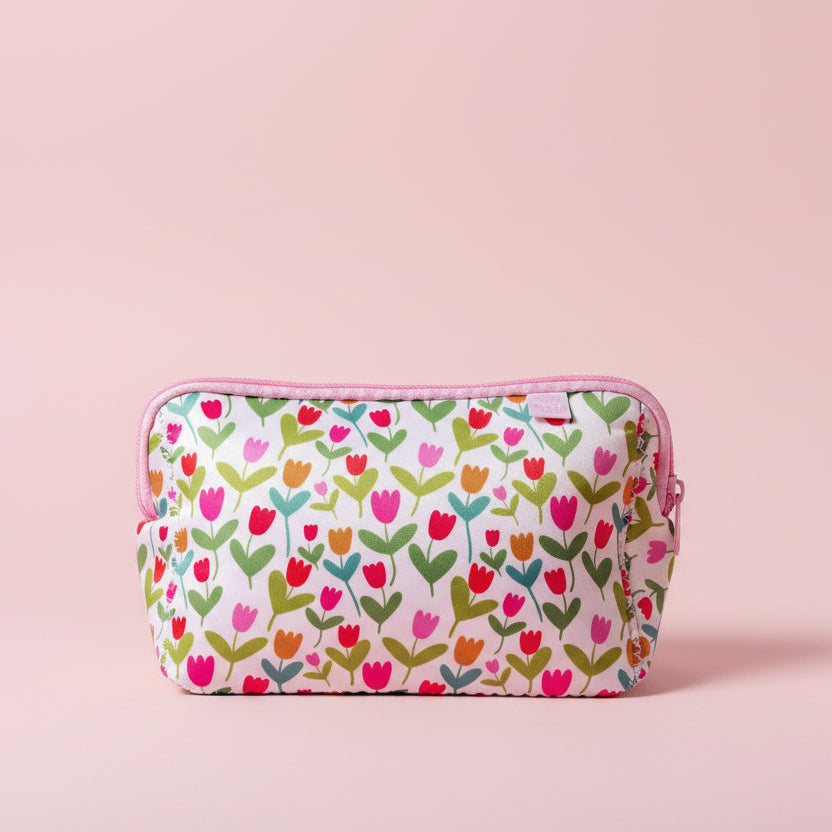 Cosmetic Bag - Tulips