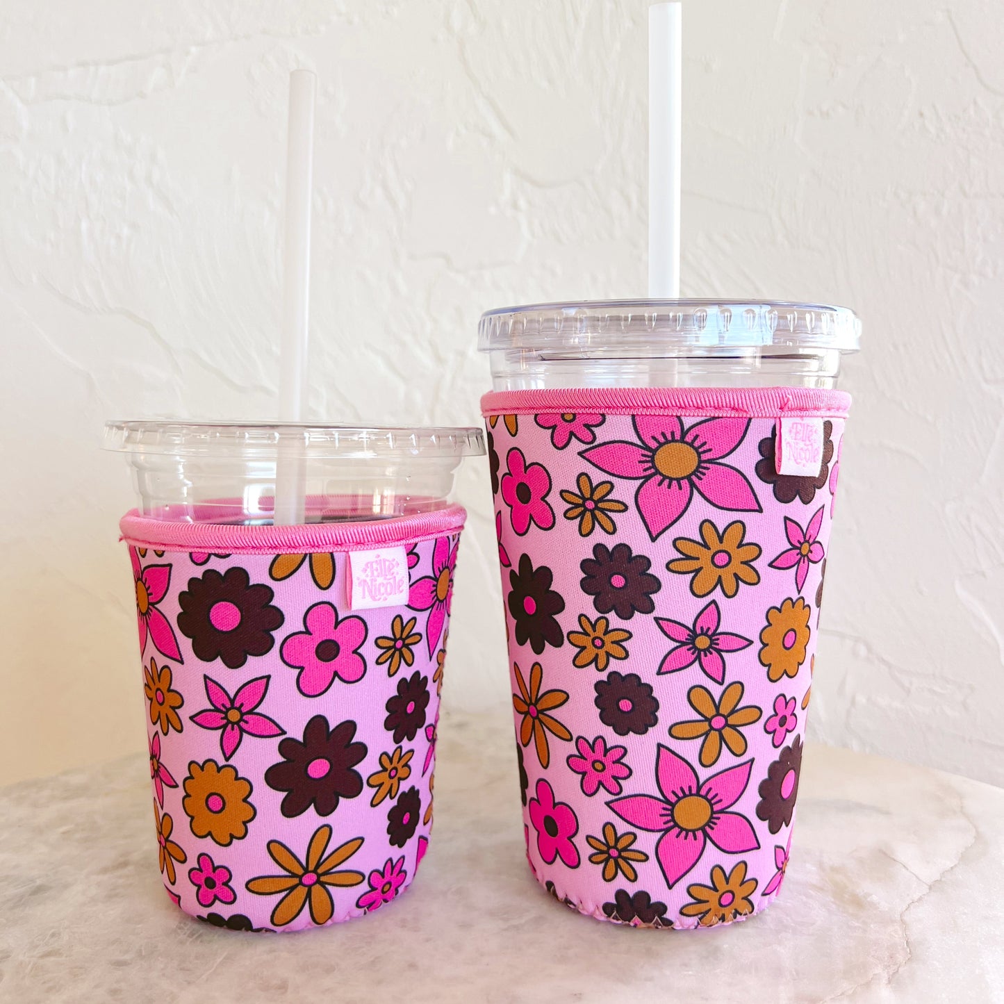 Coffee Cup Cover - Espresso Florals