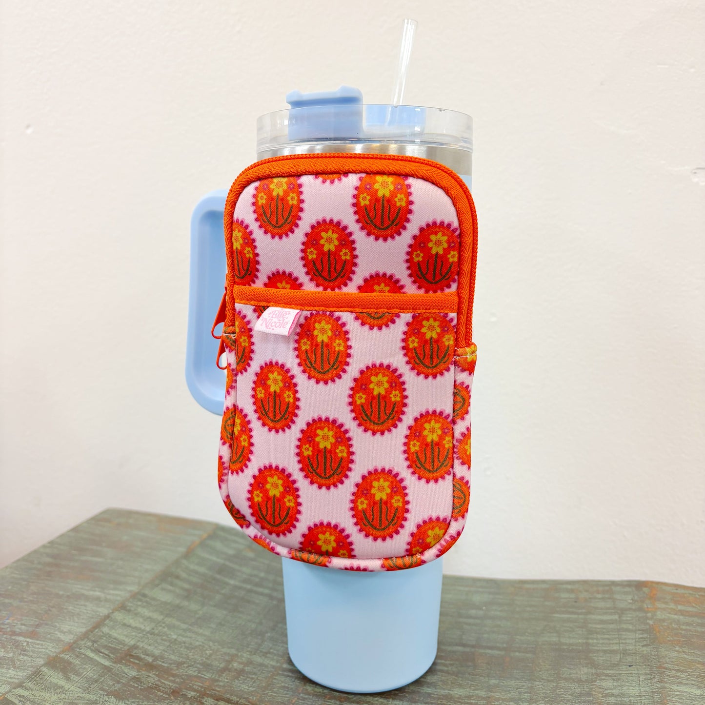 Water Bottle Backpack - Floral Medallion *new & improved*