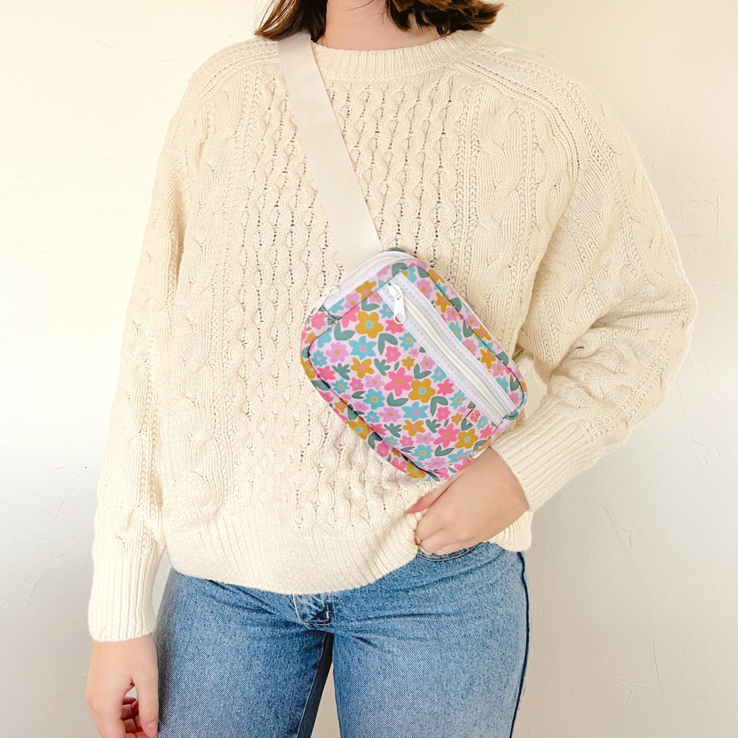 Crossbody Bag - Sage Bloom