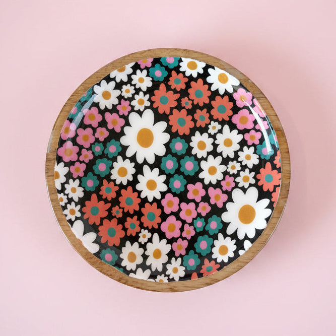 Mango Wood Trinket Dish - Darling Daisy