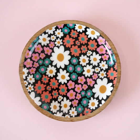 Mango Wood Trinket Dish - Darling Daisy