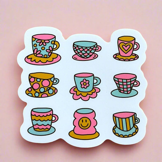 Funky Mugs Sticker