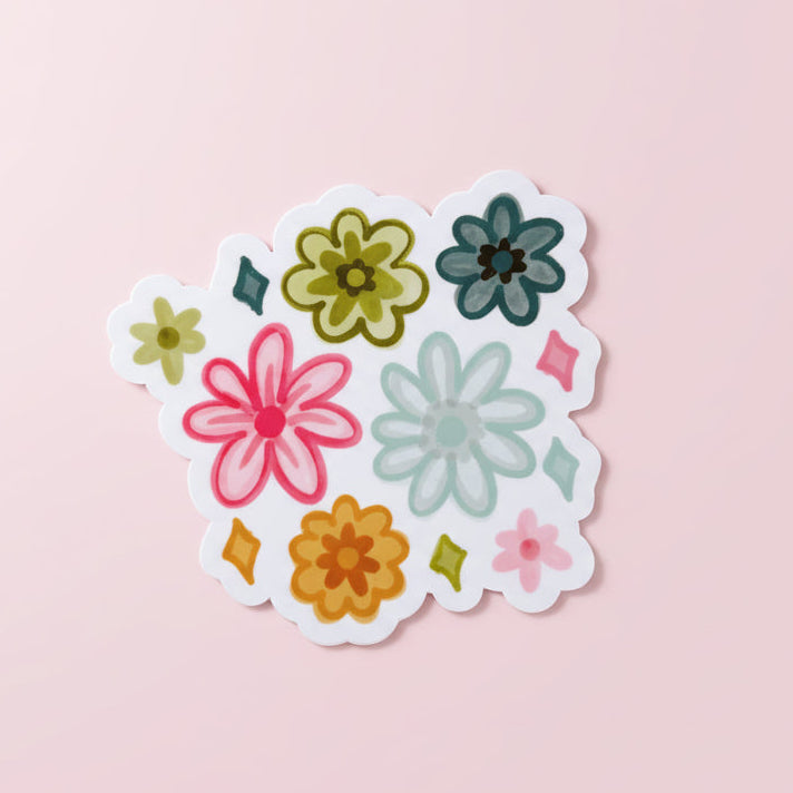Watercolor Florals Sticker