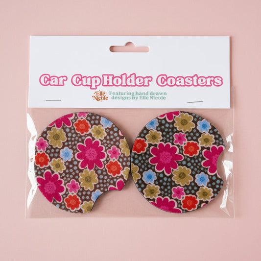 Car Cupholder Coasters - Caroline's Cosmos