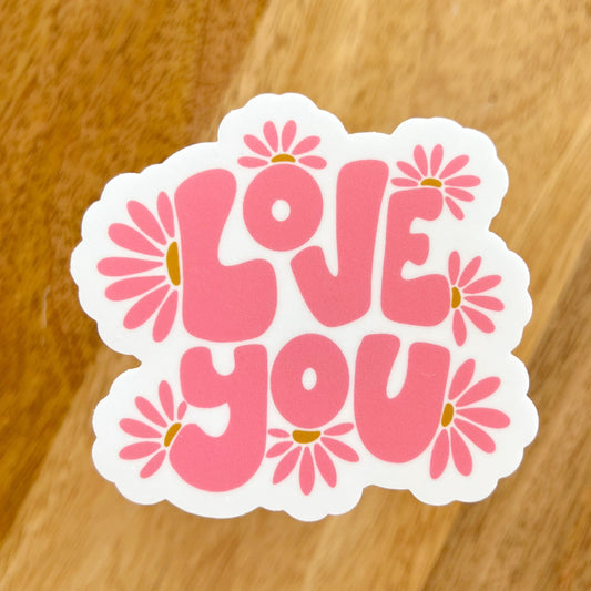 Love you Sticker