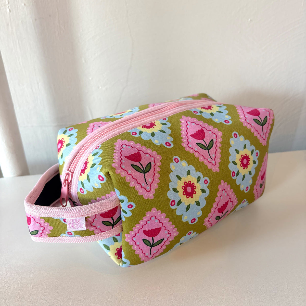 Cosmetic Bag - Argyle Floral