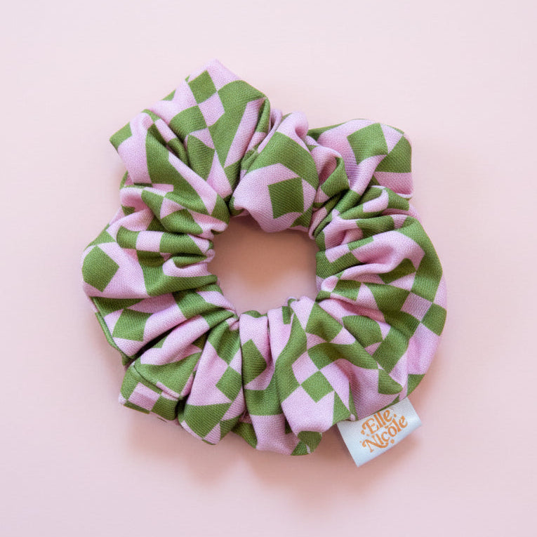 Scrunchie - Cozy Quilt *new & improved extra soft fabric*
