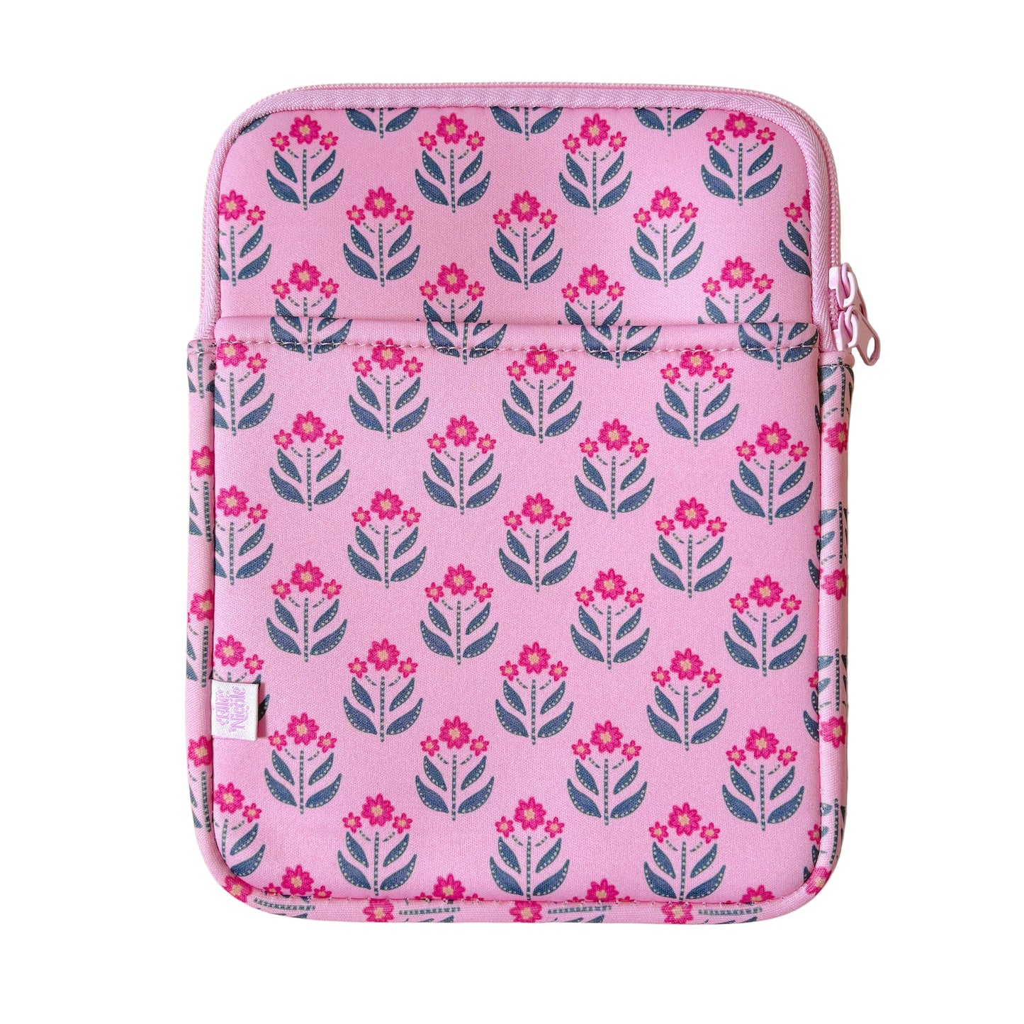 E-reader / Tablet Sleeve - Whimsy Floral Block Print