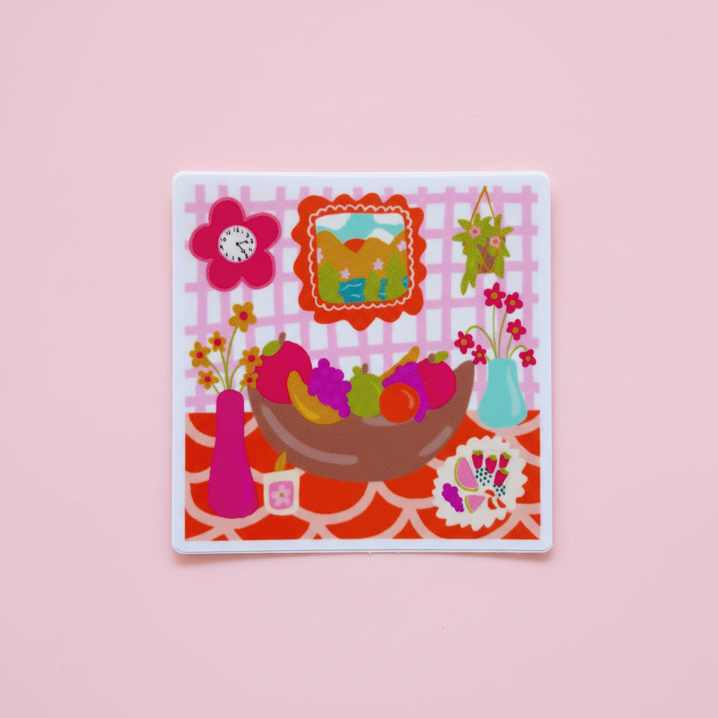 Fruit Bowl Mural Sticker