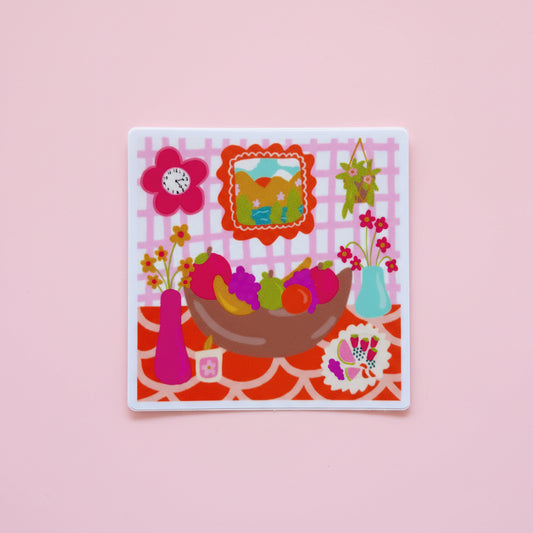 Fruit Bowl Mural Sticker