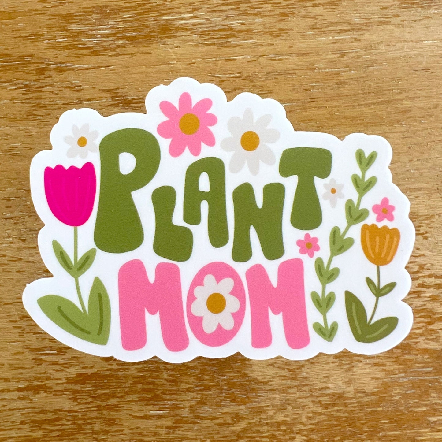 Plant Mom Sticker