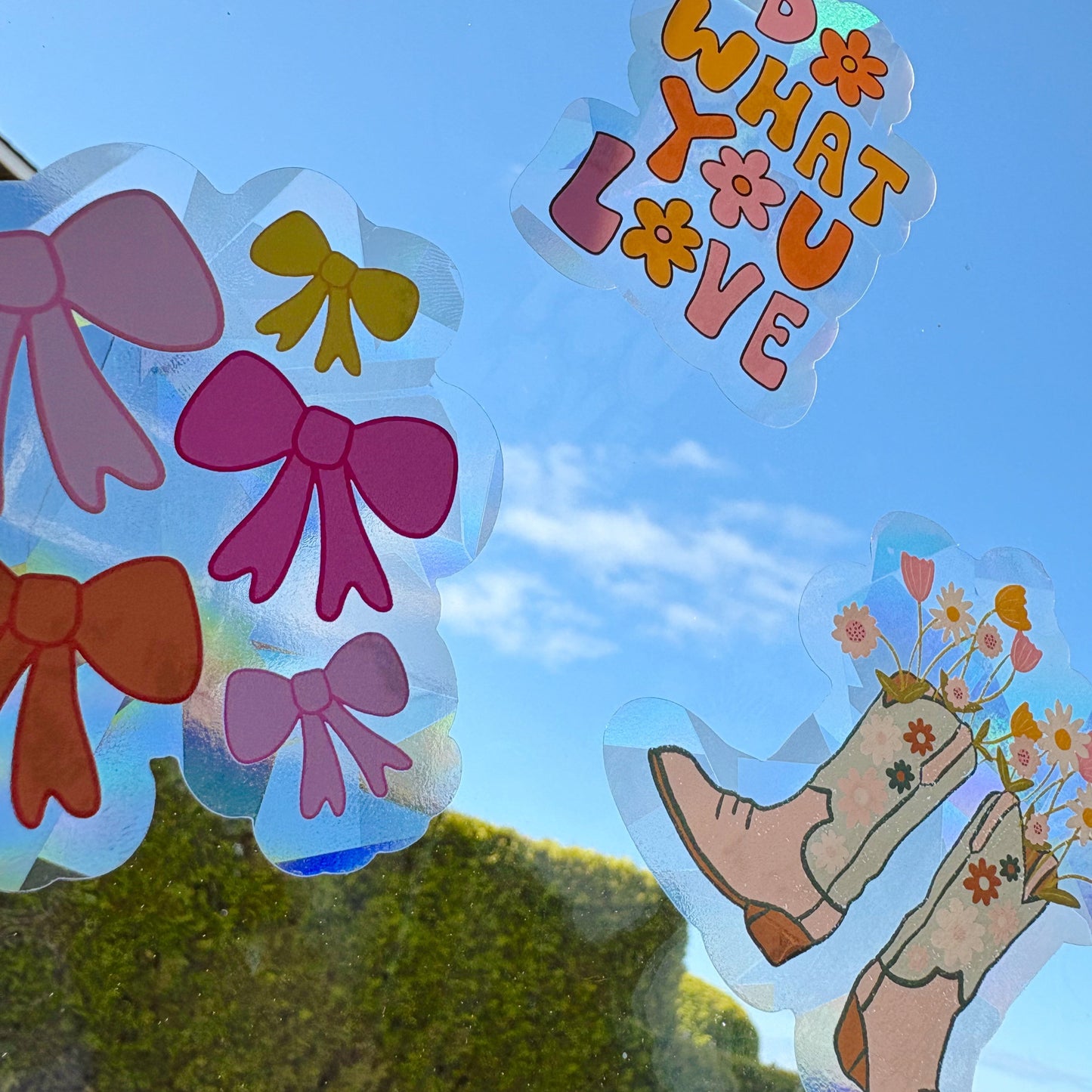 Suncatcher Sticker - Do what you love